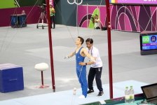 "EYOF Bakı-2019": İdman gimnastikası yarışlarından maraqlı anlar (FOTO)