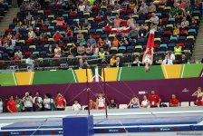 "EYOF Bakı-2019": İdman gimnastikası yarışlarından maraqlı anlar (FOTO)