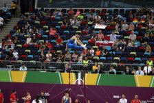 "EYOF Bakı-2019": İdman gimnastikası yarışlarından maraqlı anlar (FOTO)