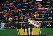 "EYOF Bakı-2019": İdman gimnastikası yarışlarından maraqlı anlar (FOTO)