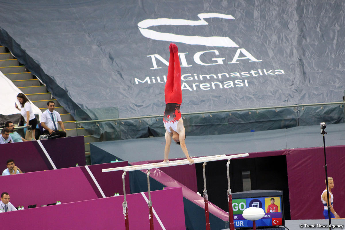 "EYOF Bakı-2019": İdman gimnastikası yarışlarından maraqlı anlar (FOTO)