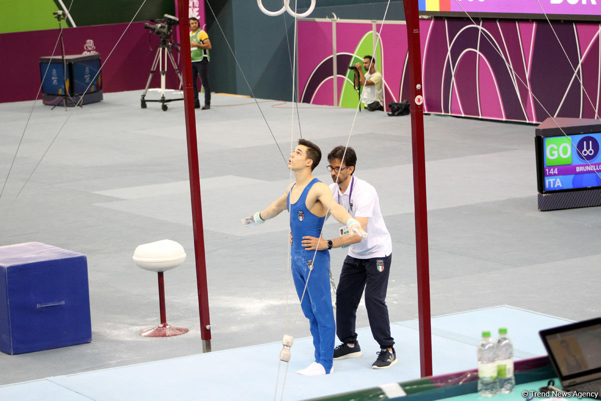 "EYOF Bakı-2019": İdman gimnastikası yarışlarından maraqlı anlar (FOTO)