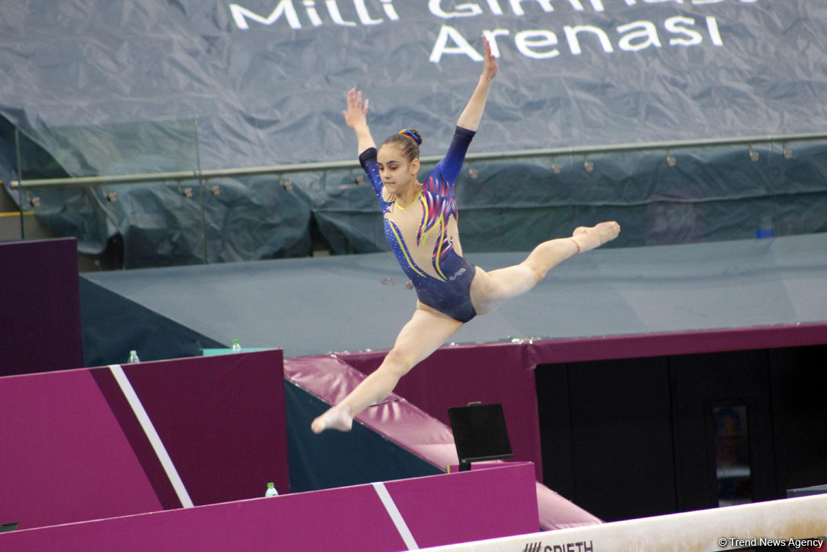 "EYOF Bakı-2019": İdman gimnastikası yarışlarından maraqlı anlar (FOTO)