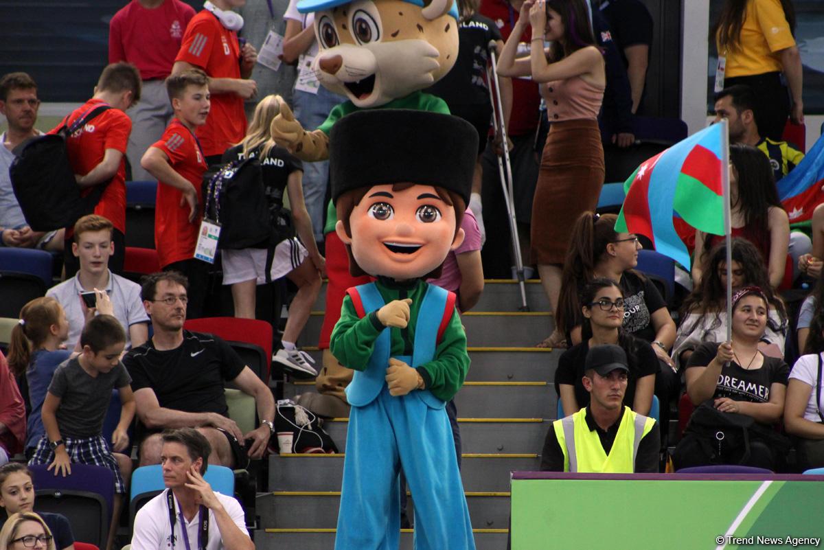 "EYOF Bakı-2019": İdman gimnastikası yarışlarından maraqlı anlar (FOTO)