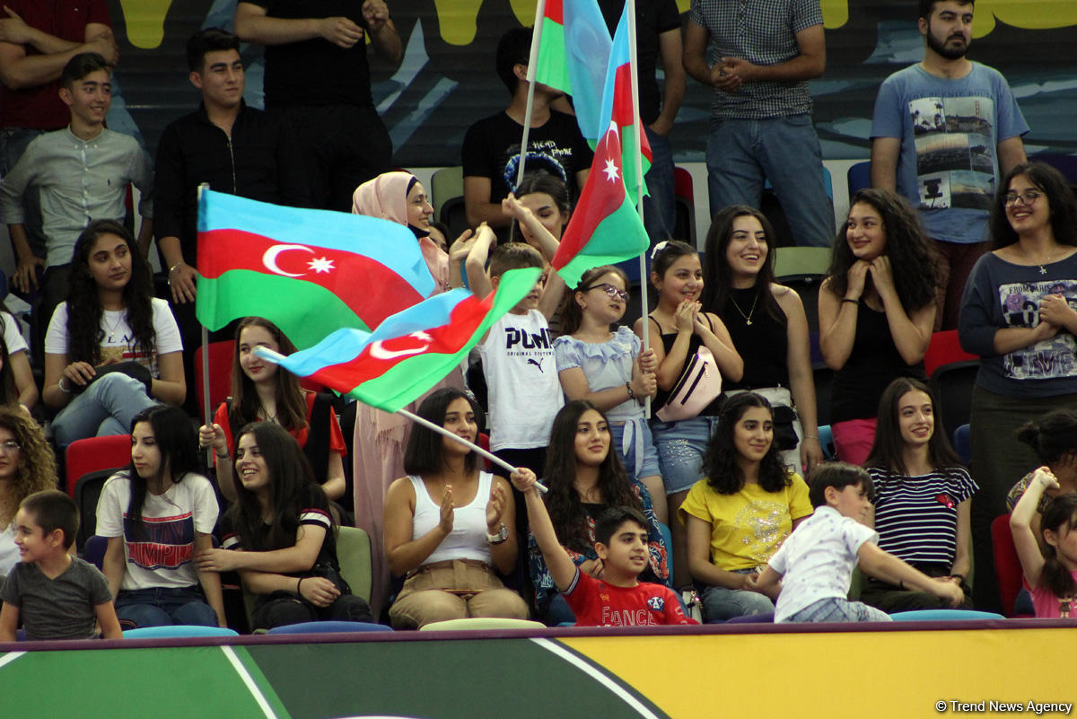 "EYOF Bakı-2019": İdman gimnastikası yarışlarından maraqlı anlar (FOTO)