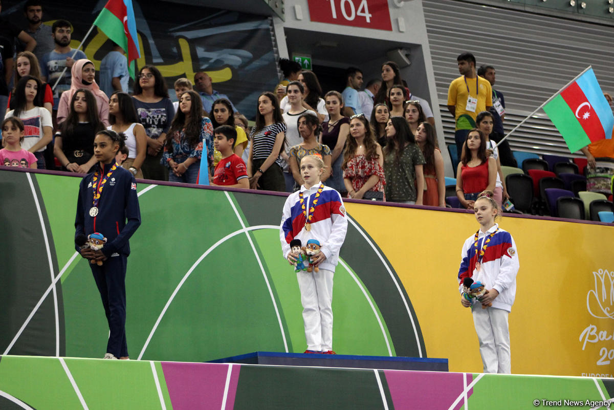 "EYOF Bakı-2019": İdman gimnastikası yarışlarından maraqlı anlar (FOTO)