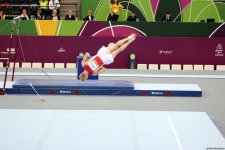 "EYOF Bakı 2019": Milli Gimnastika Arenasında idman gimnastikası üzrə yarışların 4-cü günü başlayıb (FOTO)