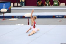 "EYOF Bakı 2019": Milli Gimnastika Arenasında idman gimnastikası üzrə yarışların 4-cü günü başlayıb (FOTO)