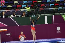 "EYOF Bakı 2019": Milli Gimnastika Arenasında idman gimnastikası üzrə yarışların 4-cü günü başlayıb (FOTO)