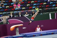"EYOF Bakı 2019": Milli Gimnastika Arenasında idman gimnastikası üzrə yarışların 4-cü günü başlayıb (FOTO)