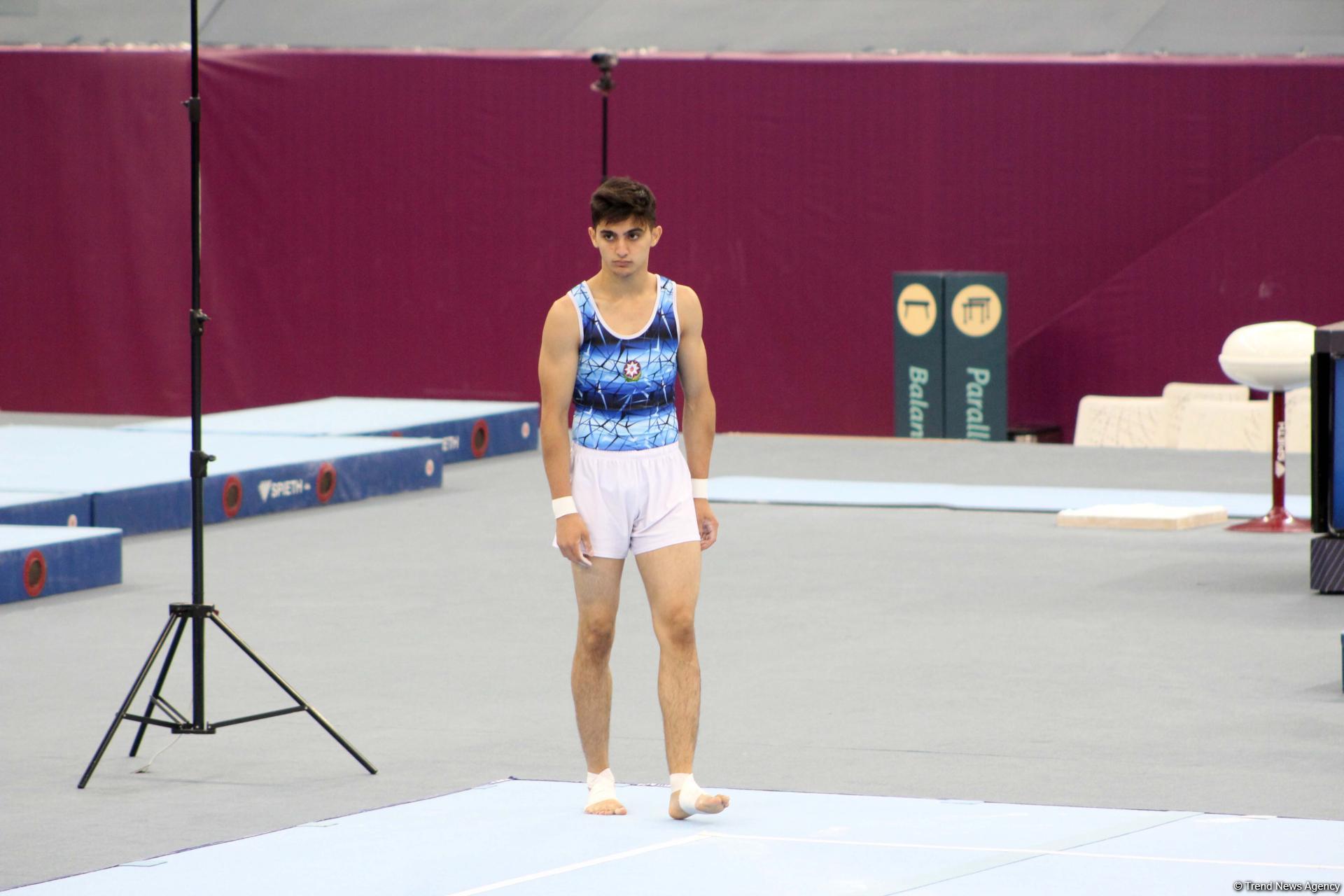 "EYOF Bakı 2019": Milli Gimnastika Arenasında idman gimnastikası üzrə yarışların 4-cü günü başlayıb (FOTO)