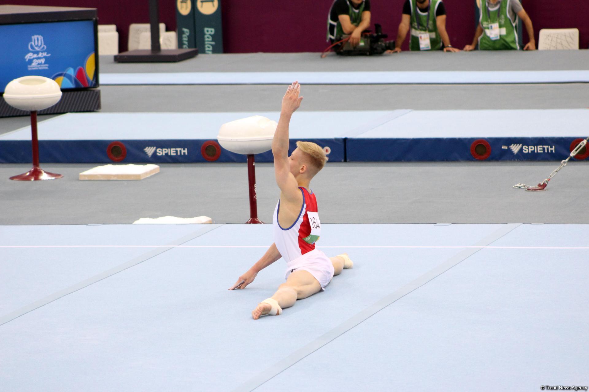 "EYOF Bakı 2019": Milli Gimnastika Arenasında idman gimnastikası üzrə yarışların 4-cü günü başlayıb (FOTO)