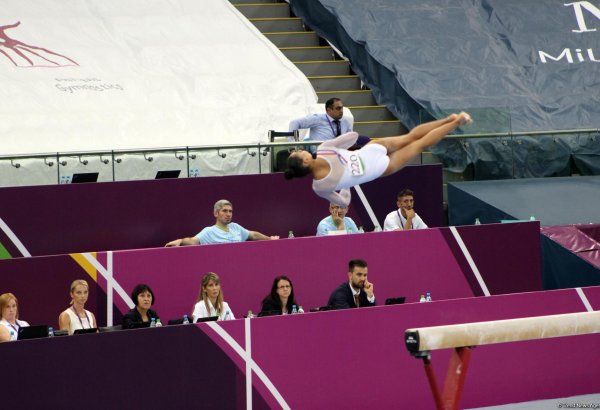 EYOF Bakı 2019: İdman gimnastikası üzrə yarışların sonuncu günü start götürüb (FOTO)