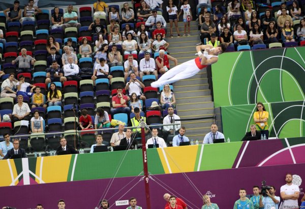 "EYOF Bakı-2019": İdman gimnastikası yarışlarından maraqlı anlar (FOTO)