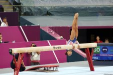 "EYOF Bakı-2019": İdman gimnastikası yarışlarından maraqlı anlar (FOTO)