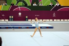 "EYOF Bakı-2019": İdman gimnastikası yarışlarından maraqlı anlar (FOTO)