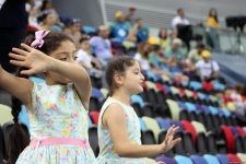"EYOF Bakı-2019": İdman gimnastikası yarışlarından maraqlı anlar (FOTO)