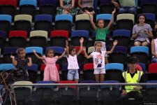 "EYOF Bakı-2019": İdman gimnastikası yarışlarından maraqlı anlar (FOTO)