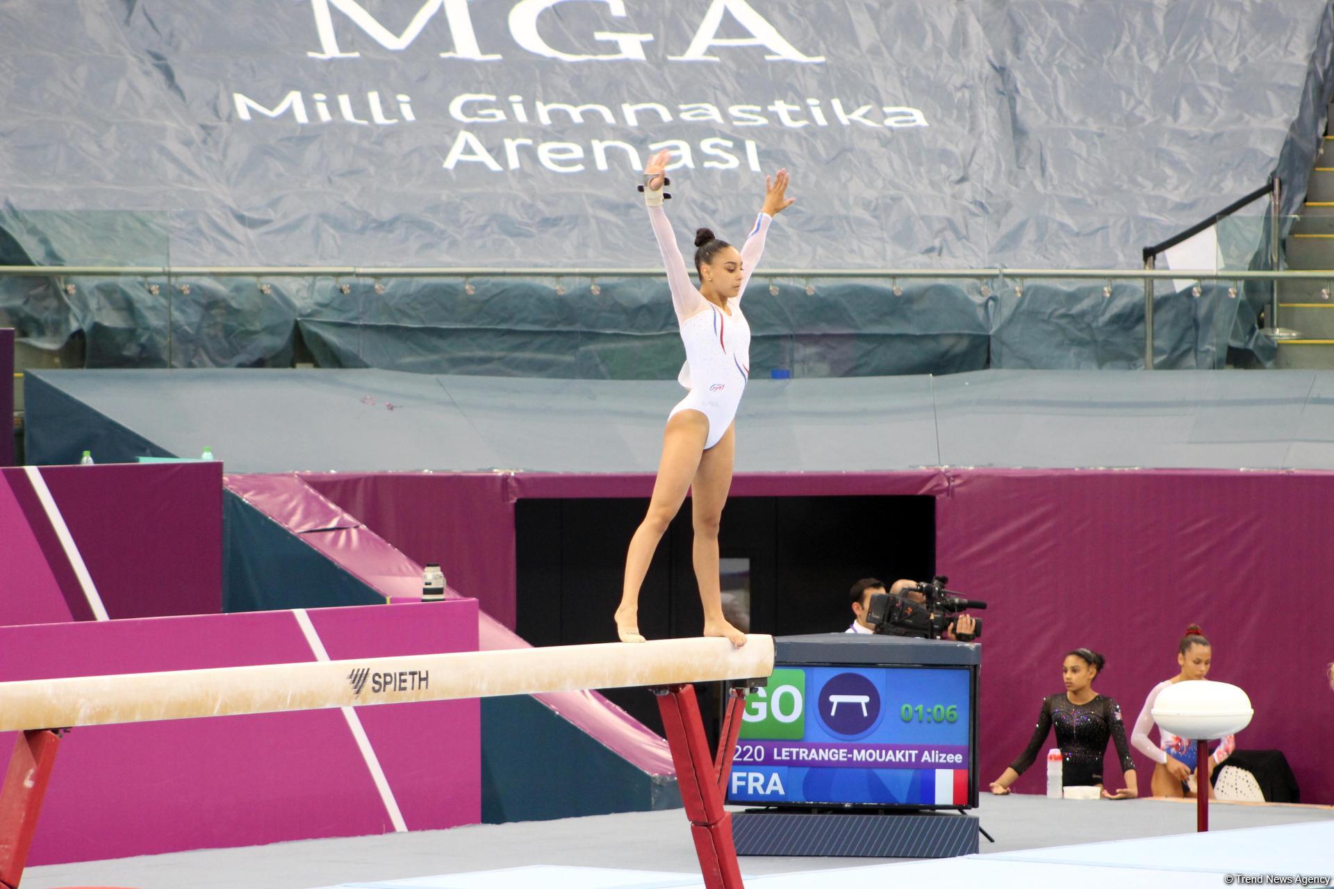 "EYOF Bakı-2019": İdman gimnastikası yarışlarından maraqlı anlar (FOTO)