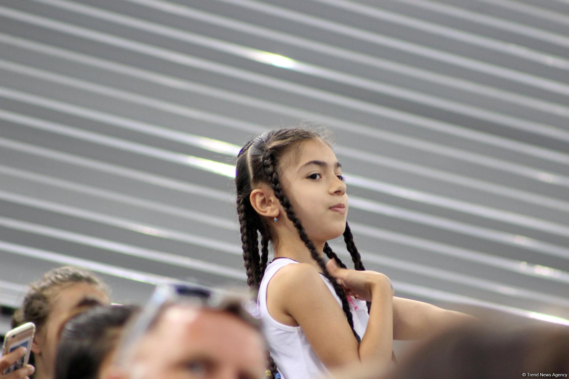 "EYOF Bakı-2019": İdman gimnastikası yarışlarından maraqlı anlar (FOTO)