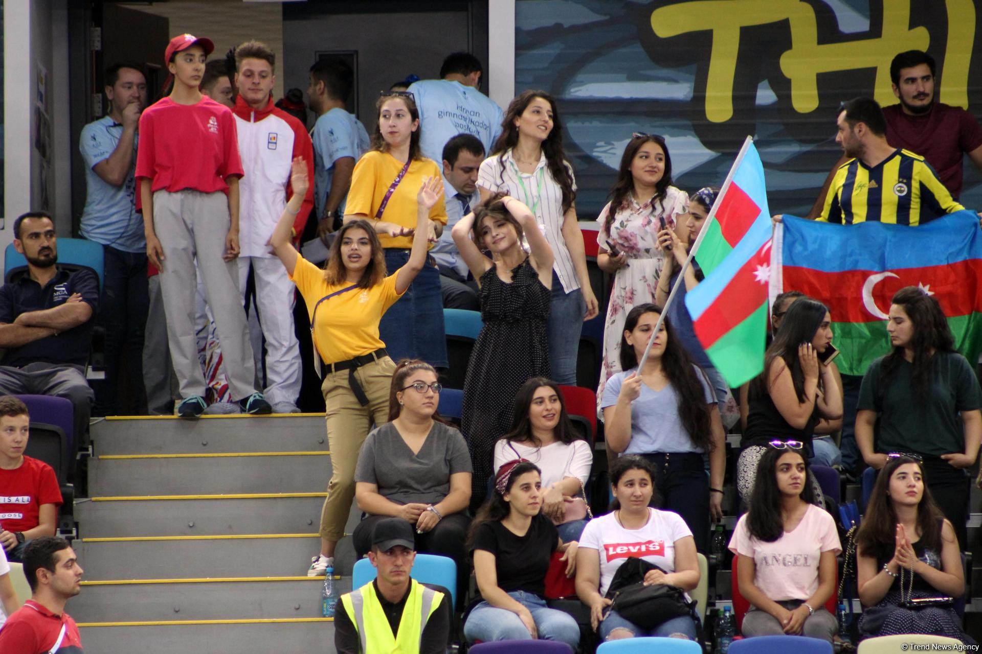 "EYOF Bakı-2019": İdman gimnastikası yarışlarından maraqlı anlar (FOTO)