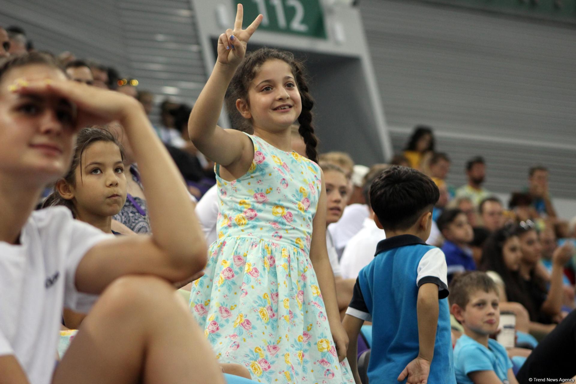 "EYOF Bakı-2019": İdman gimnastikası yarışlarından maraqlı anlar (FOTO)