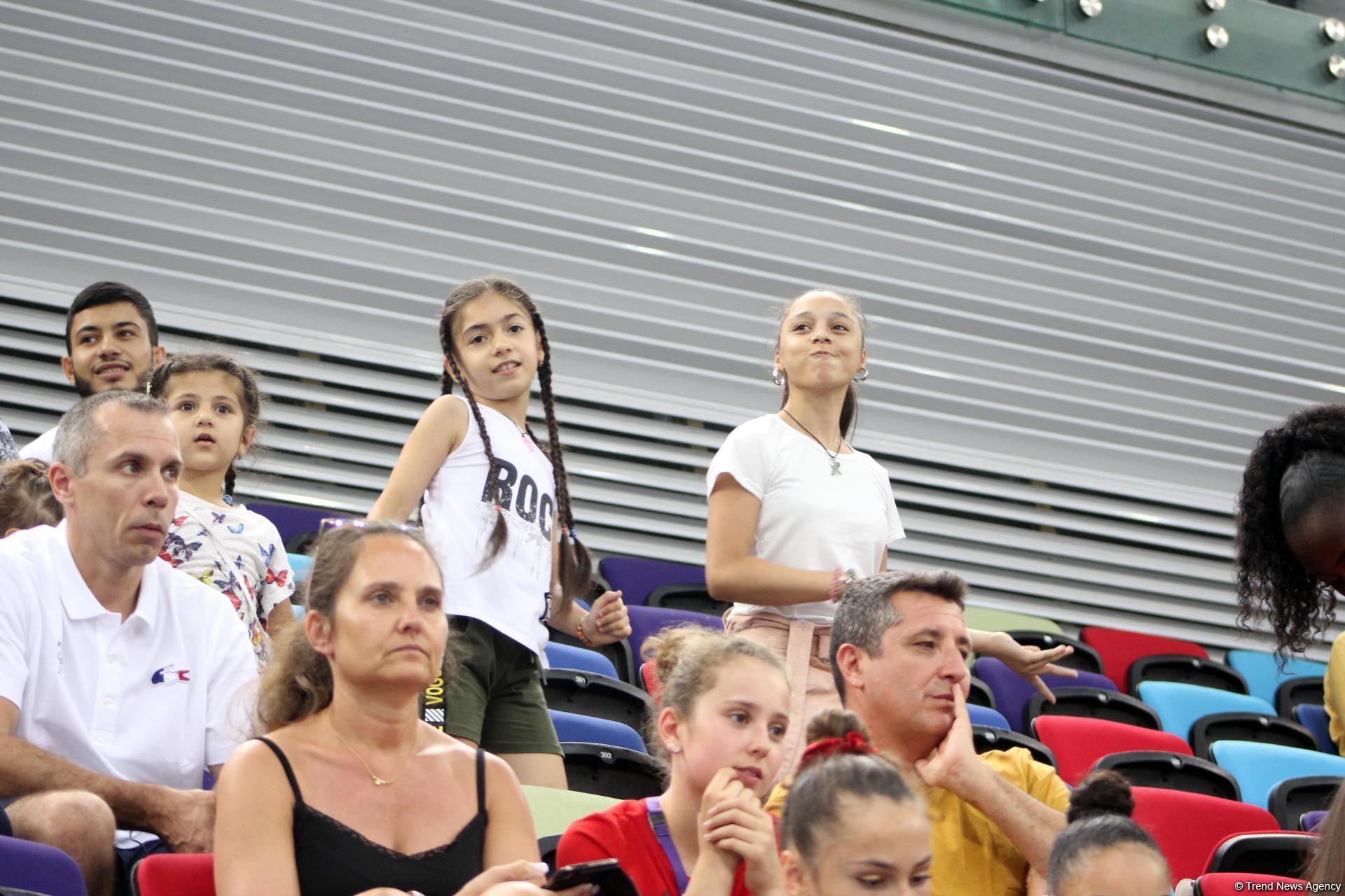 "EYOF Bakı-2019": İdman gimnastikası yarışlarından maraqlı anlar (FOTO)