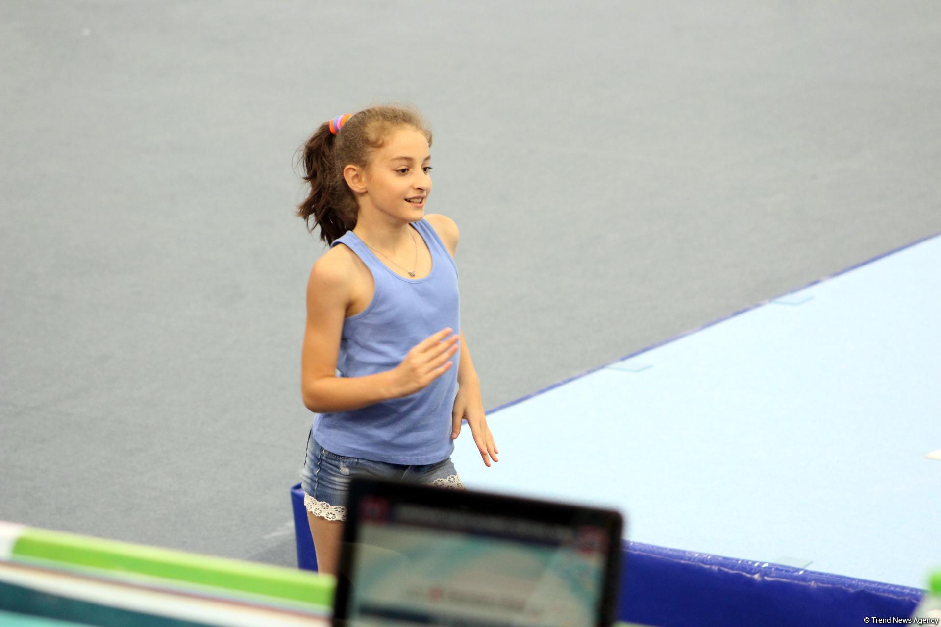 "EYOF Bakı-2019": İdman gimnastikası yarışlarından maraqlı anlar (FOTO)