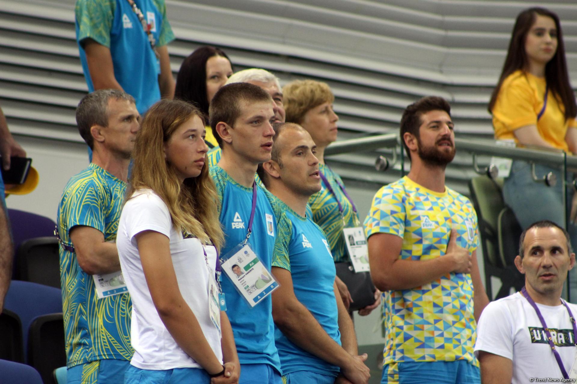 "EYOF Bakı-2019": İdman gimnastikası yarışlarından maraqlı anlar (FOTO)