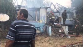Masallıda YANĞIN - Təqaüddə olan müəllim öldü (FOTO/VİDEO)