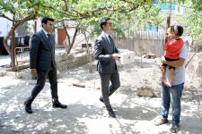 Heydər Əliyev Fondu aztəminatlı ailələrə qurban payları çatdırır (FOTO)