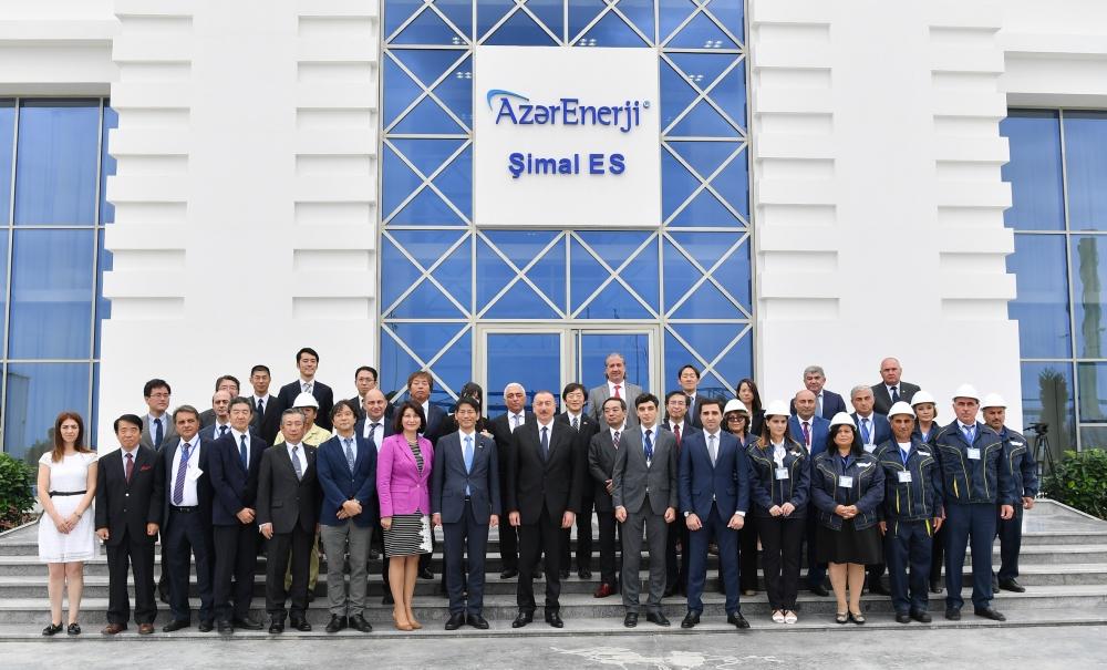 Prezident İlham Əliyev Bakıda “Şimal-2” elektrik stansiyasının istismara verilməsi mərasimində iştirak edib (FOTO)(YENİLƏNİB)