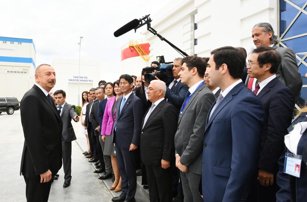 Prezident İlham Əliyev Bakıda “Şimal-2” elektrik stansiyasının istismara verilməsi mərasimində iştirak edib (FOTO)(YENİLƏNİB)