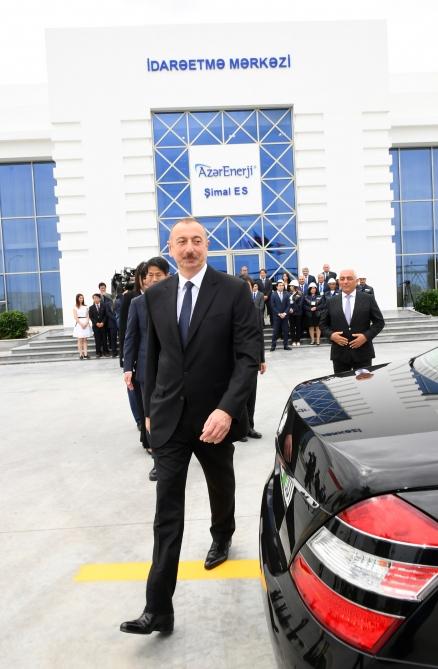 Prezident İlham Əliyev Bakıda “Şimal-2” elektrik stansiyasının istismara verilməsi mərasimində iştirak edib (FOTO)(YENİLƏNİB)