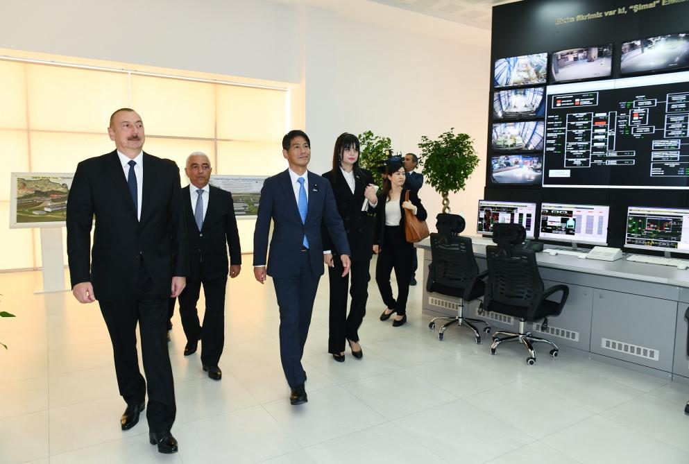 Prezident İlham Əliyev Bakıda “Şimal-2” elektrik stansiyasının istismara verilməsi mərasimində iştirak edib (FOTO)(YENİLƏNİB)