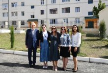 Birinci vitse-prezident Mehriban Əliyeva İsmayıllı şəhərində uşaq bağçasının açılışında iştirak edib (FOTO) (YENİLƏNİB)