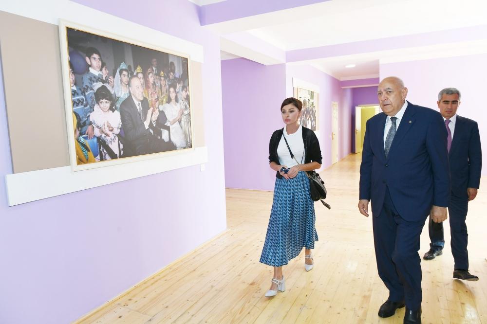 Birinci vitse-prezident Mehriban Əliyeva İsmayıllı şəhərində uşaq bağçasının açılışında iştirak edib (FOTO) (YENİLƏNİB)