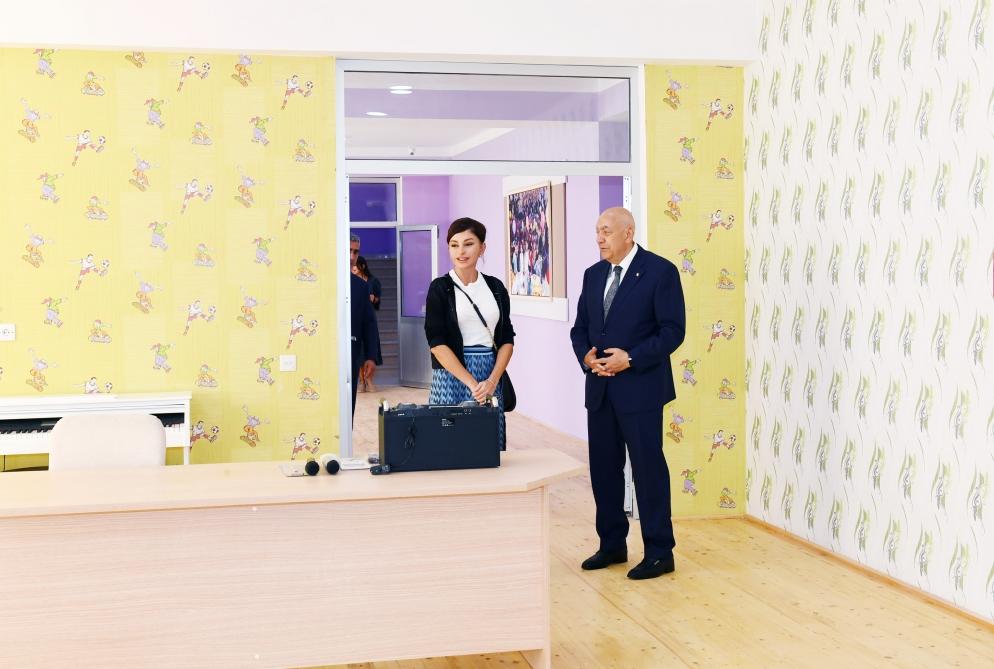 Birinci vitse-prezident Mehriban Əliyeva İsmayıllı şəhərində uşaq bağçasının açılışında iştirak edib (FOTO) (YENİLƏNİB)