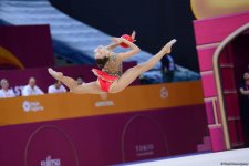 Bakıda bədii gimnastika üzrə dünya çempionatının finalı başlayıb (FOTO)