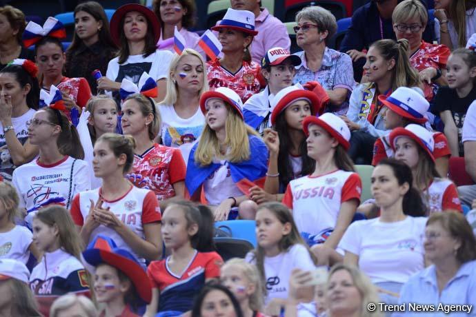 Bakıda bədii gimnastika üzrə dünya çempionatının finalı başlayıb (FOTO)