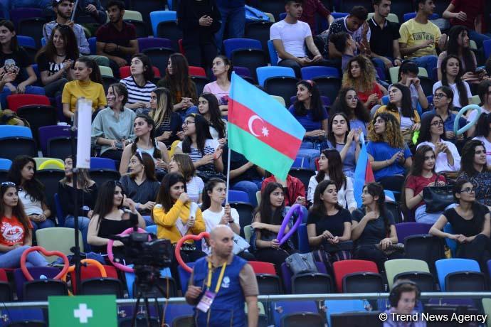 Bakıda bədii gimnastika üzrə dünya çempionatının finalı başlayıb (FOTO)