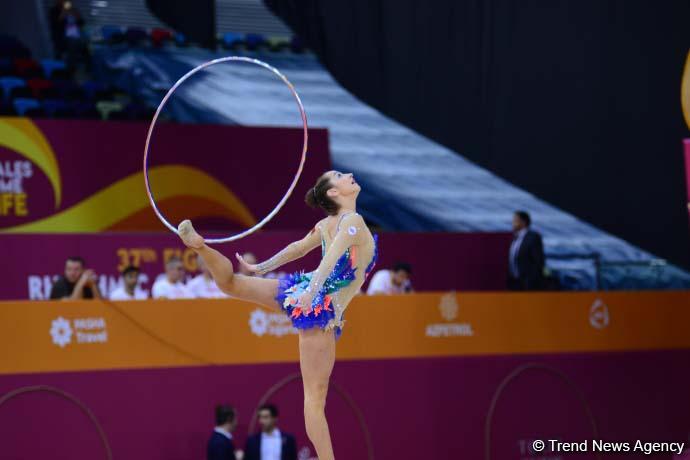 Bakıda bədii gimnastika üzrə dünya çempionatının finalı başlayıb (FOTO)