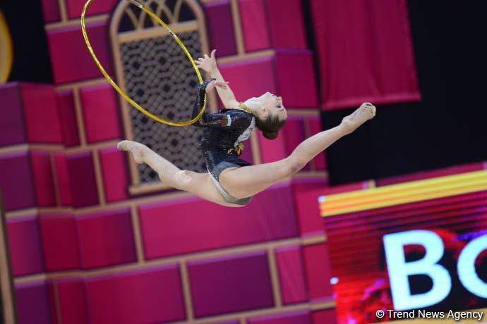 Bakıda bədii gimnastika üzrə dünya çempionatının finalı başlayıb (FOTO)