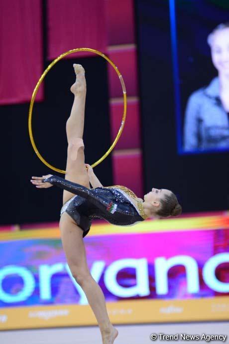 Bakıda bədii gimnastika üzrə dünya çempionatının finalı başlayıb (FOTO)