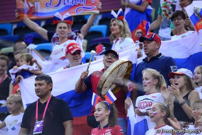 Bakıda bədii gimnastika üzrə dünya çempionatının finalı başlayıb (FOTO)
