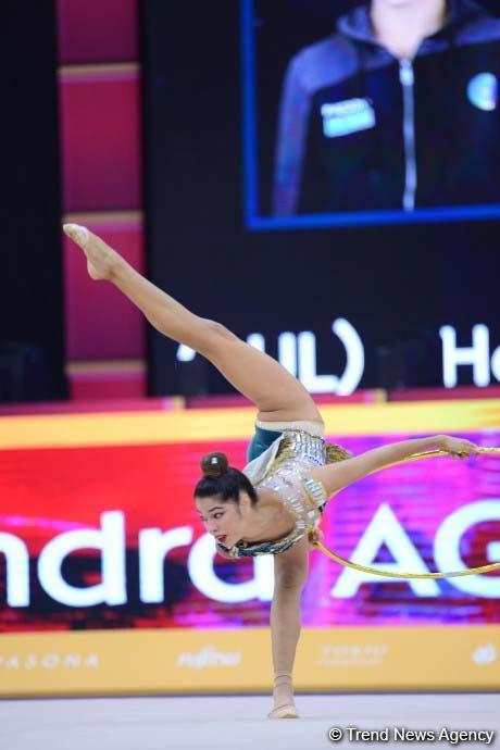 Bakıda bədii gimnastika üzrə dünya çempionatının finalı başlayıb (FOTO)