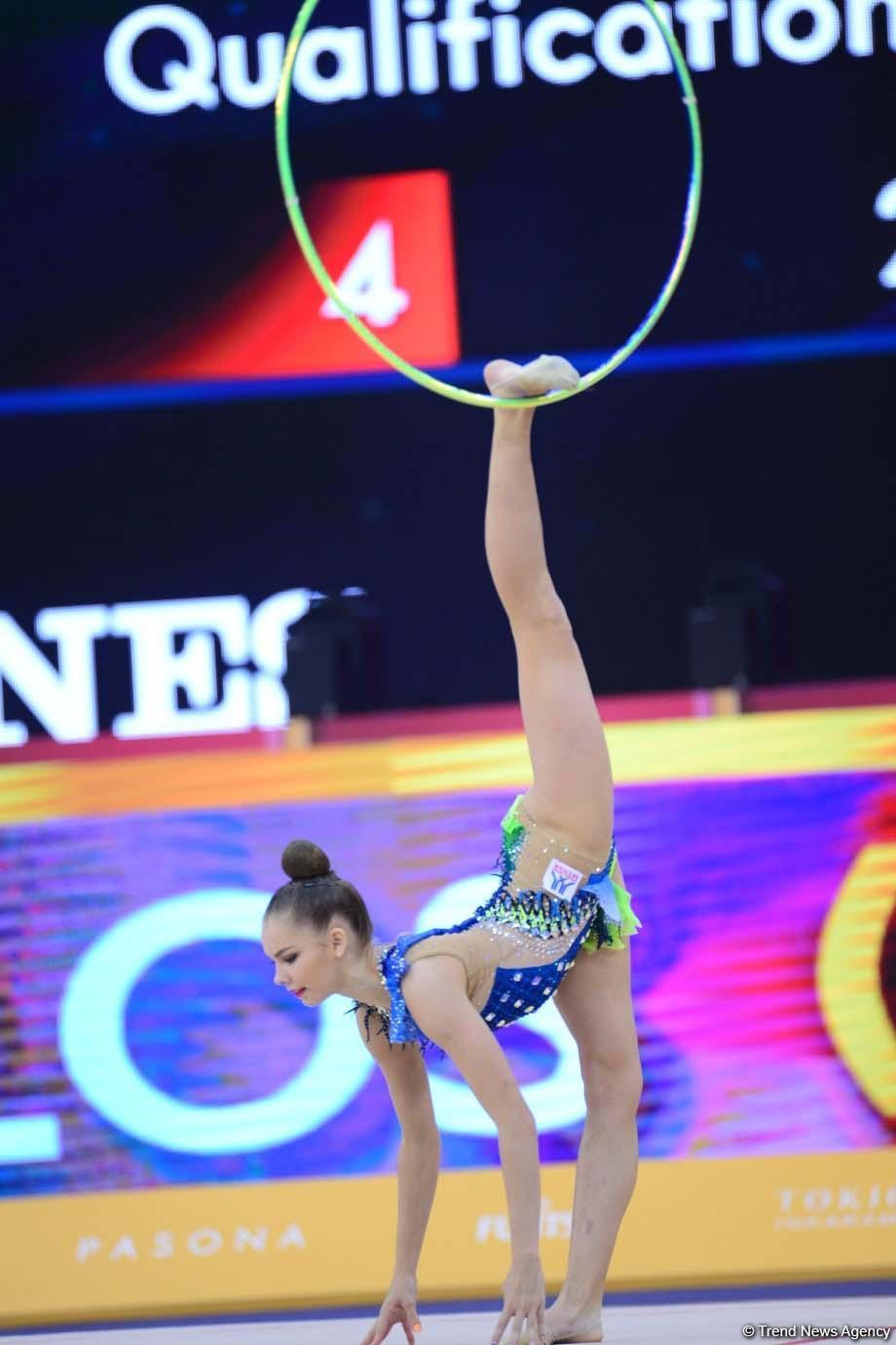 Bakıda bədii gimnastika üzrə dünya çempionatının finalı başlayıb (FOTO)