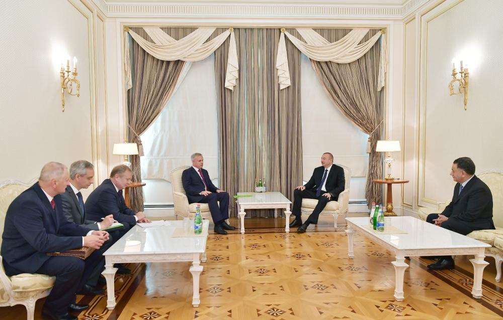 Prezident İlham Əliyev Belarus Təhlükəsizlik Şurasının dövlət katibini qəbul edib (FOTO) (YENİLƏNİB)
