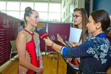 Amerikalı gimnastlar Milli Gimnastika Arenasına heyran olduqlarını bildiriblər (FOTO)