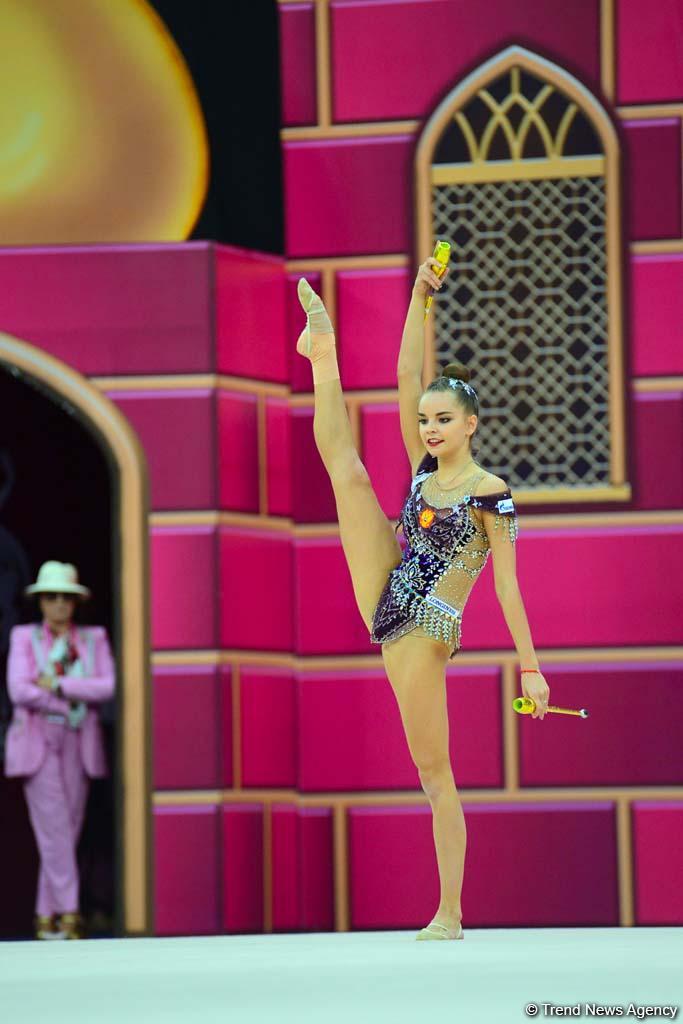 Bakıda bədii gimnastika üzrə dünya çempionatının finalı başlayıb (FOTO)
